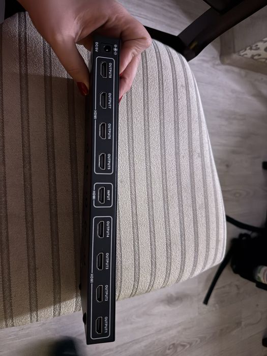 Сплітер HDMI  8 виходів. Splitter 4k