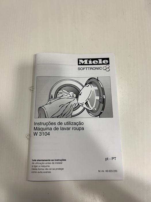 Máquina lavar roupa Míele W3104 6Kg