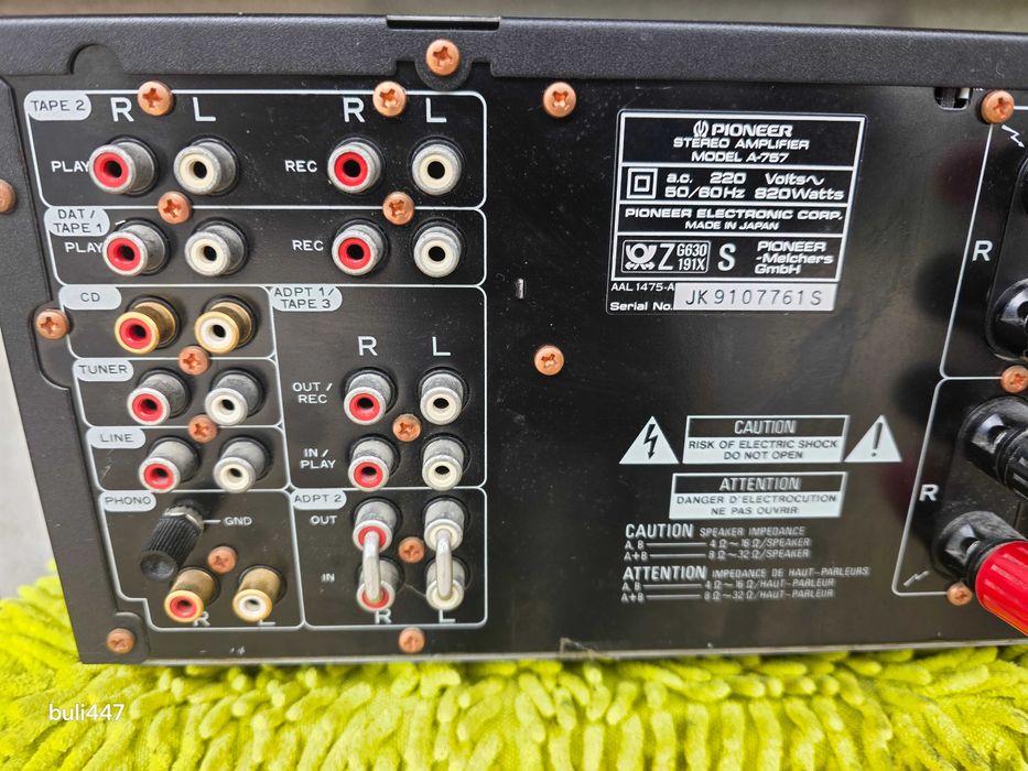pioneer a757 monster wzmacniacz