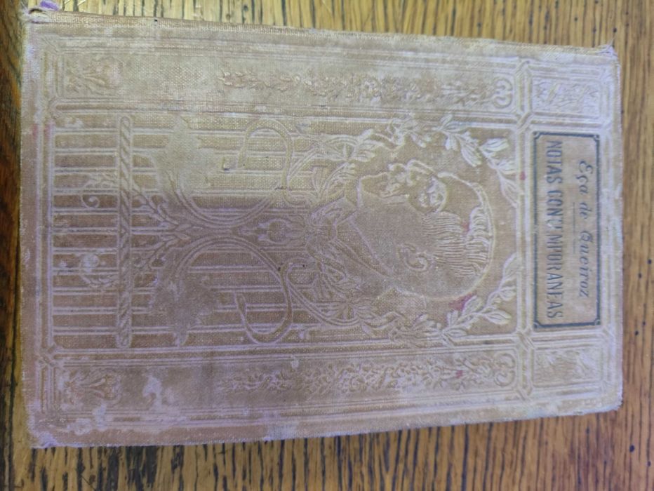 Livro antigo Notas contemporâneas, Eça de Queiroz 4ªEdição 1923