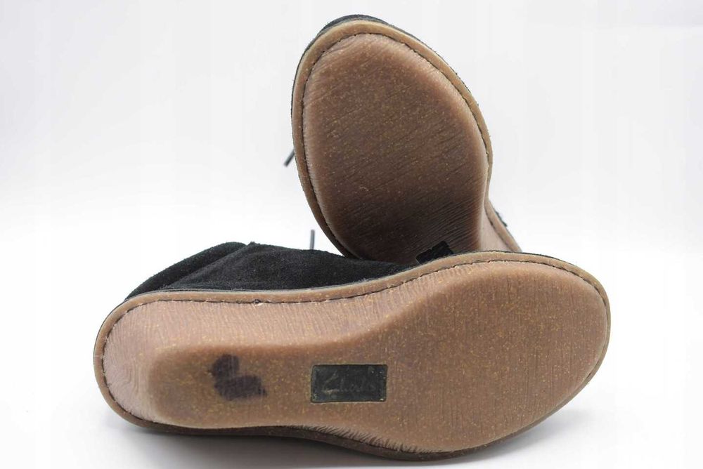 Botki Clarks roz. 38 / jak nowe/ wyprzedaż