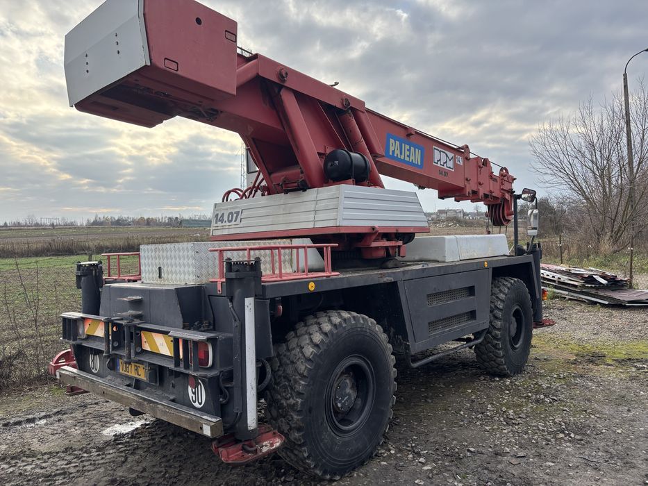 Dzwig, żuraw samojezdny ppm ( terex) 4x4 bdb stan