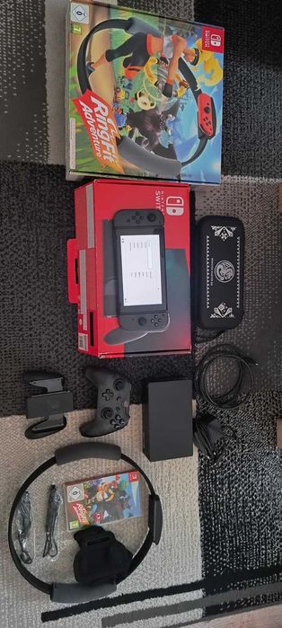 Nintendo switch v2 + Ring Fit Adventure