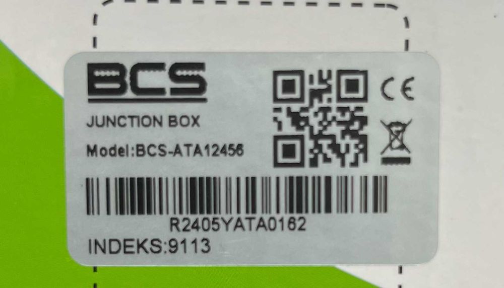 Puszka instalacyjna BCS-ATA12456