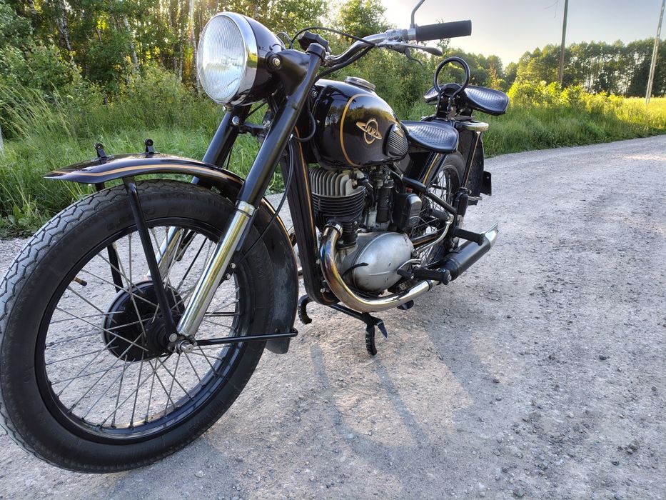 Motocykl Iż 49 1954r