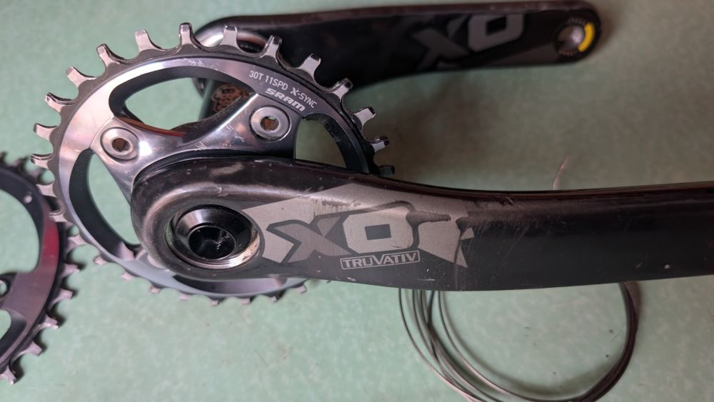 Napęd sram XO 11s, przerzutka manetka kaseta blat