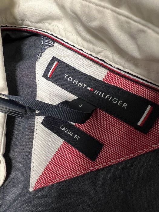 Nowa z metką koszula Tommy Hilfiger - przewiewna, - Rozmiar S Fit M/L