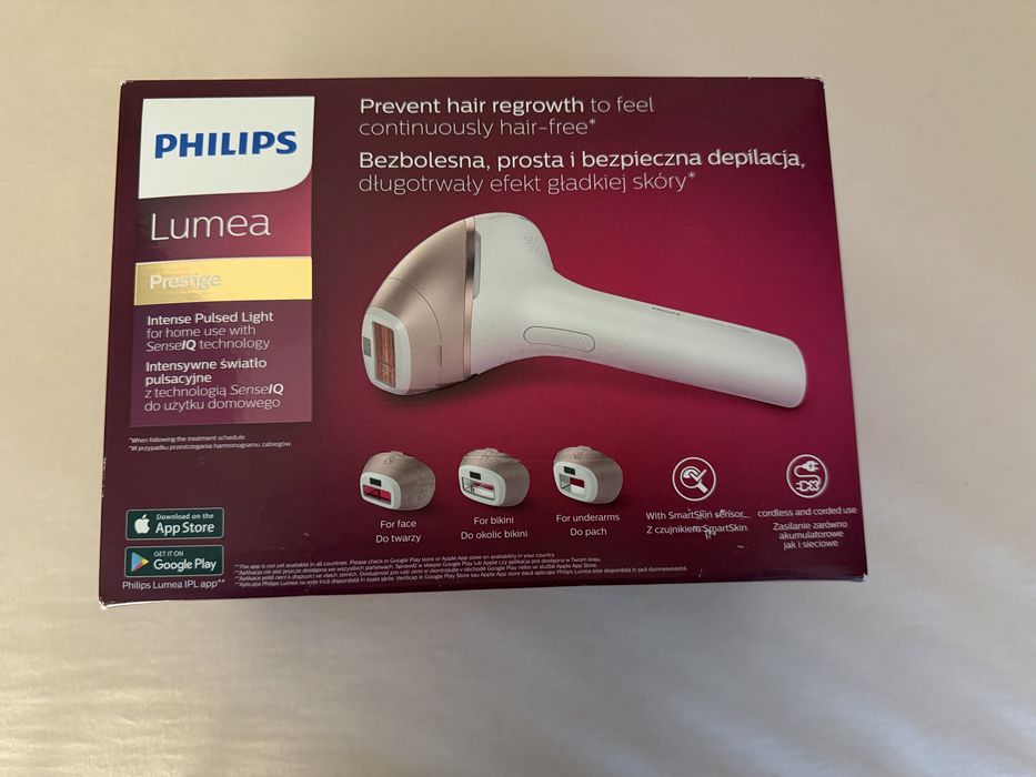 Depilator laserowy PHILIPS