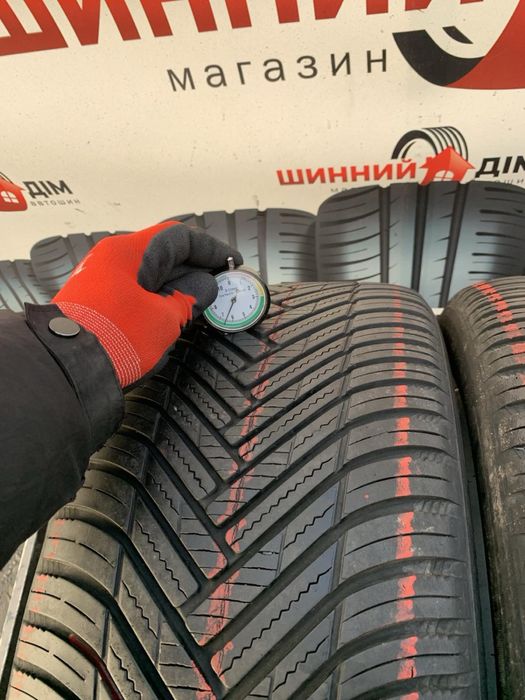 Шини 255/45 R20 пара Hankook 6,5мм,всесезон, 2022р