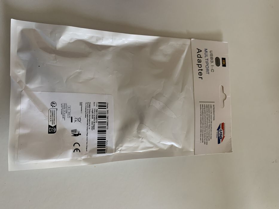 Adaptador type-c para HDMI (novo)