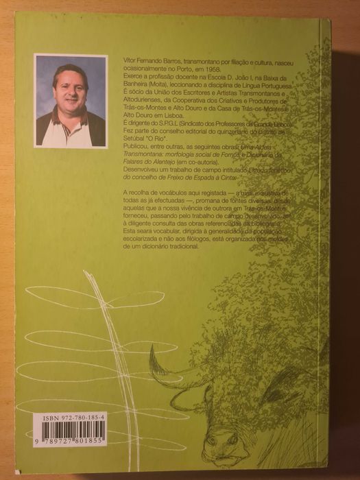 Livro "Dicionário do Falar de Trás-os-Montes e Alto Douro"