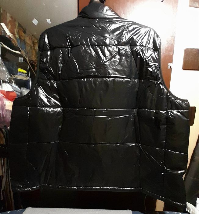 Ого-го какой размер новая тёплая жилетка,мужская безрукавка батал 7XL