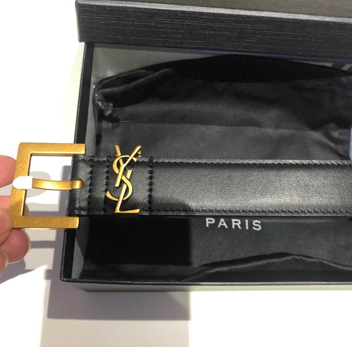 Pas premium czarny w pudełku