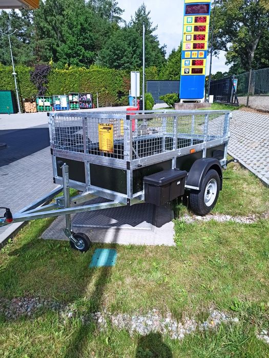 Przyczepa z kratką wzmacniana 1350kg