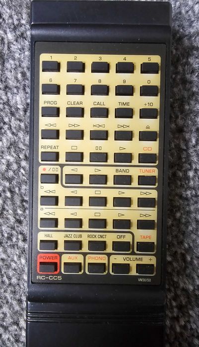 Pilot audio YAMAHA RC-CC5, VN56150. Wysyłka OLX