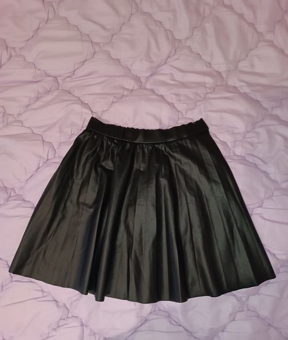Шкіряна спідниця Zara