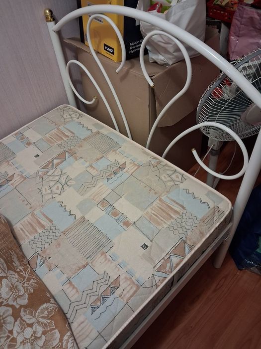 Ліжко металеве на одно місце