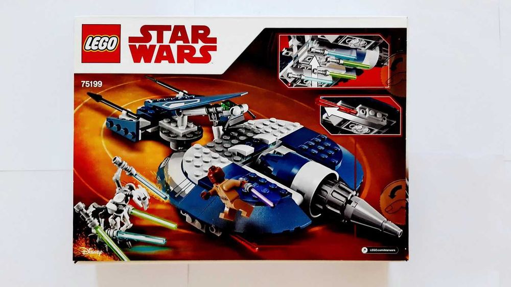 Lego Star Wars 75199 General Grievous’ Combat Speeder selado