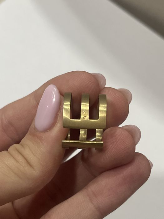 par de aneis de prata