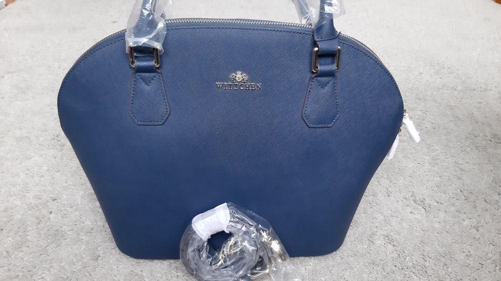 NOWA Skórzana Torba torebka Wittchen skóra Saffiano