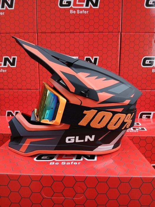 Мотошолом кросовий мото шлем кросс  шолом для мотоцикла кросовий