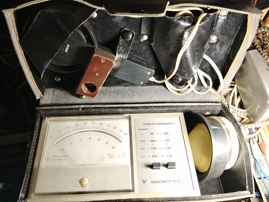 Люксометр Ю-116 періоду радянщини