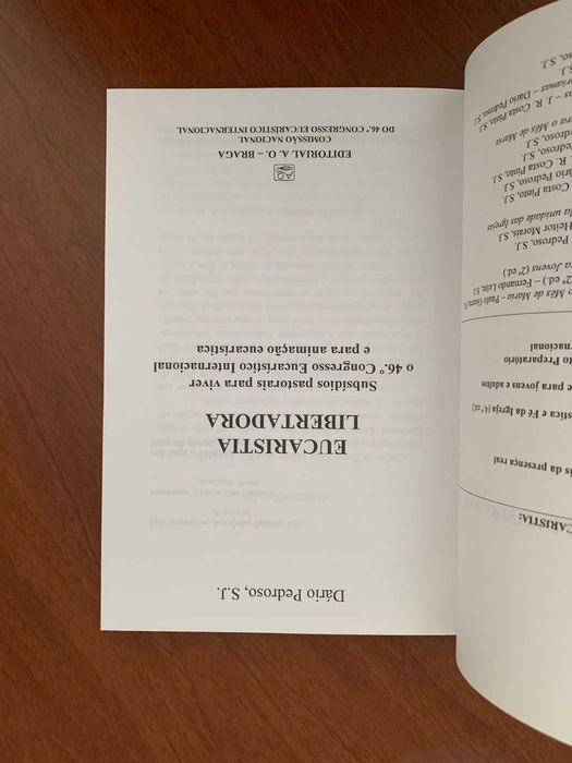 Eucaristia Libertadora - Dário Pedroso, S. J.