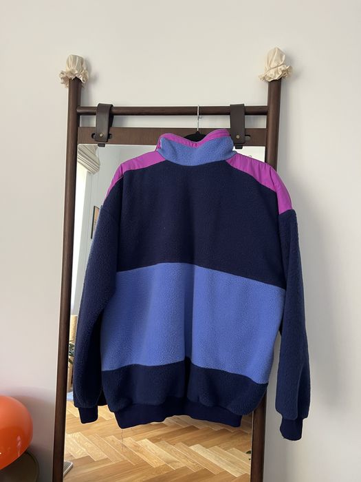 Retro Polar Berghaus XL granatowo-fioletowy