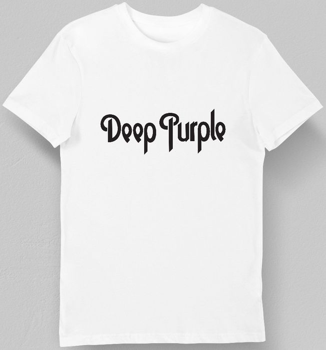 Koszulka męska Deep Purple biała L