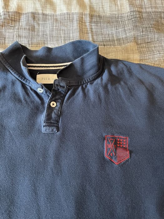 Polówka męska koszulka polo 5xl granatowa pier one