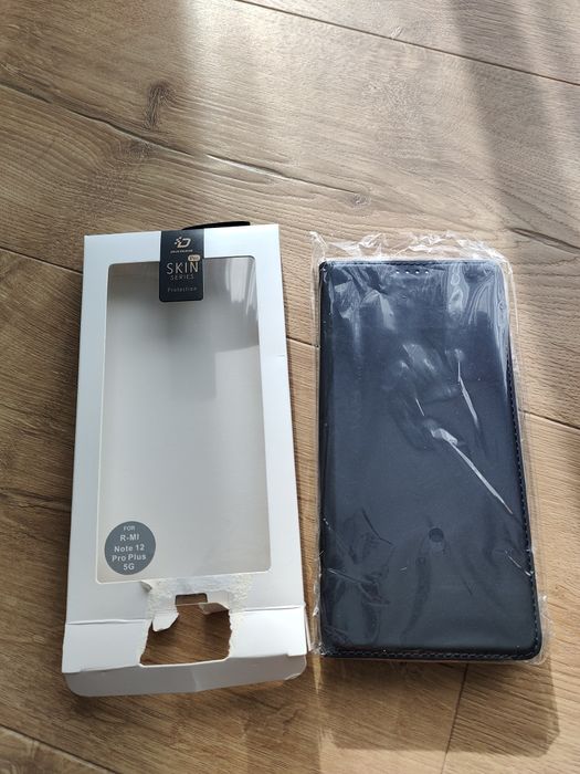 Etui z Klapką Granatowe do Xiaomi Redmi Note 12 Pro+ Plus