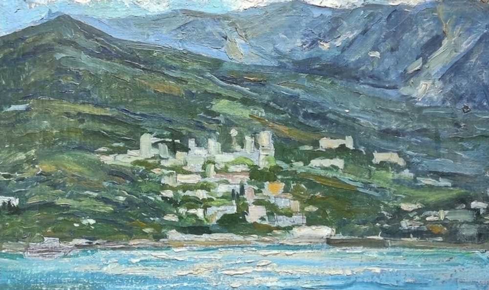 Этюд #8 художника Шевченко В.К. 1966 год