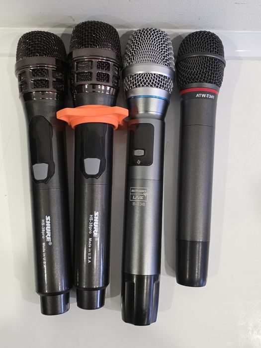 Zestaw Mikrofonów Bezprzewodowych (Body/Nadajniki) – Shure, Audio-Tech