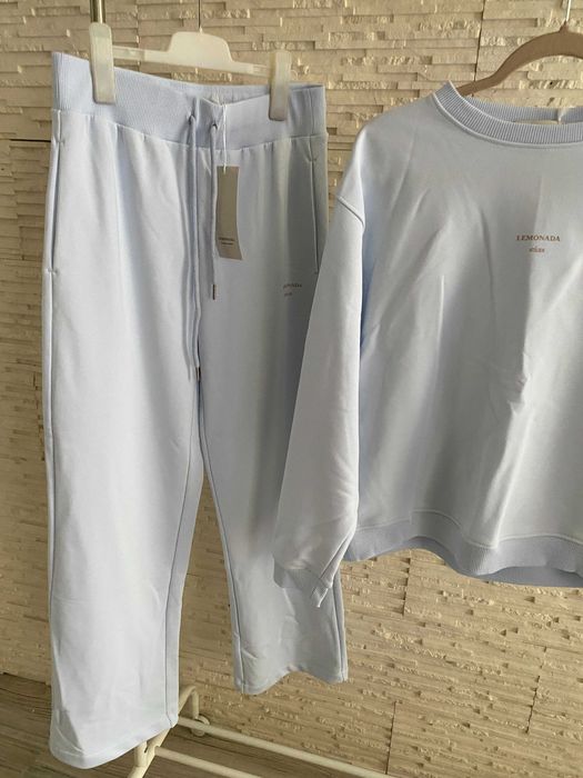 Lemonada dres baby blue szerokie spodnie bluza logo