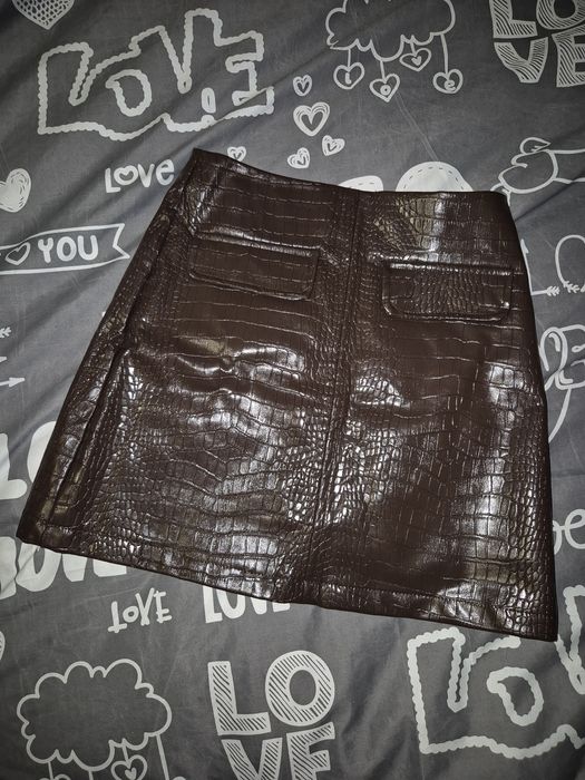 Спідниця екошкіра розмір S made in Turkey