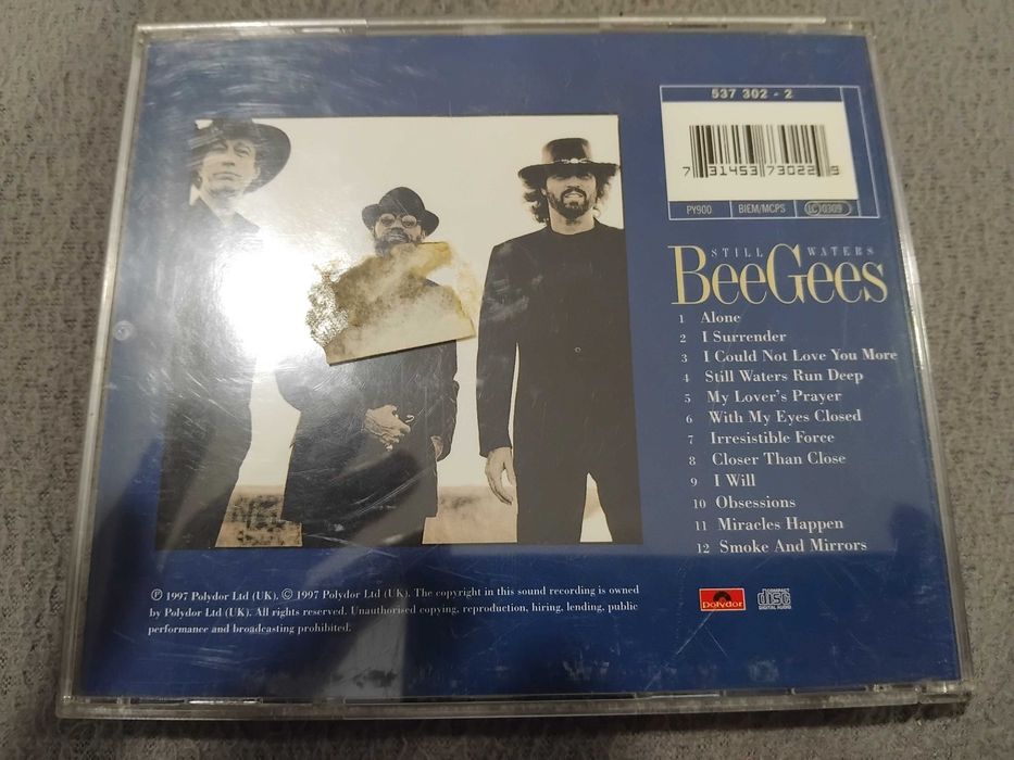 Bee Gees  Alone em cd