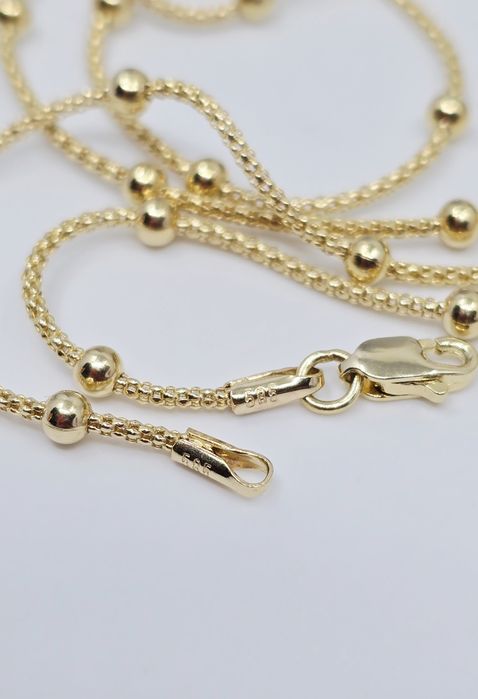 Złoty łańcuszek, naszyjnik próba 585 14k