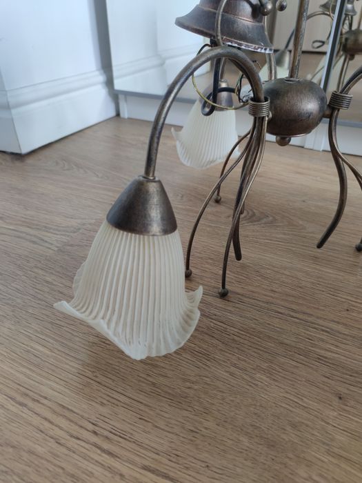 Lampa sufitowa żyrandol 3 x żarówki