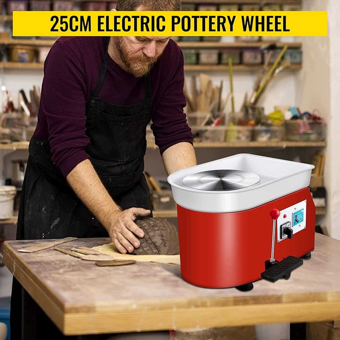 (NOVA) Máquina de formação de cerâmica de 25 cm 280 W