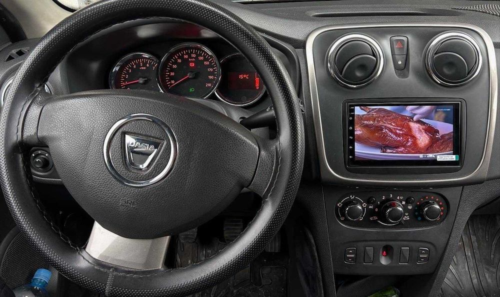 Rádio 2DIN • DACIA Logan Sandero Duster Dokker Lodgy • Android 4+64GB