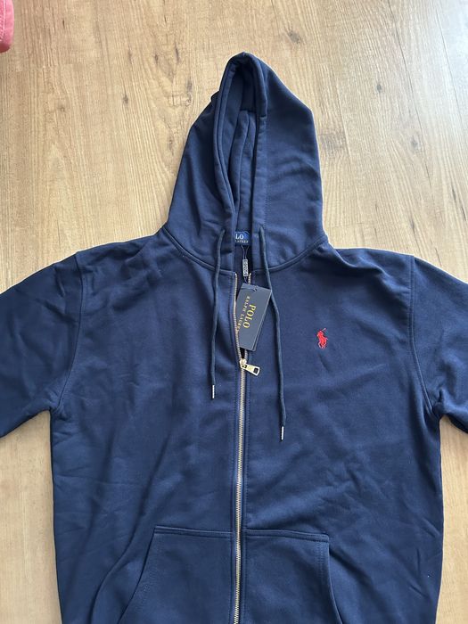 Casaco azul com capuz Ralph Lauren