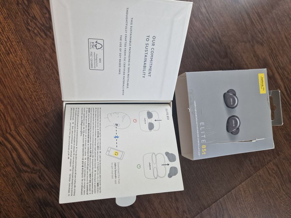 Auriculares jabra Bluetooth TWS Elite 85T. Novos
