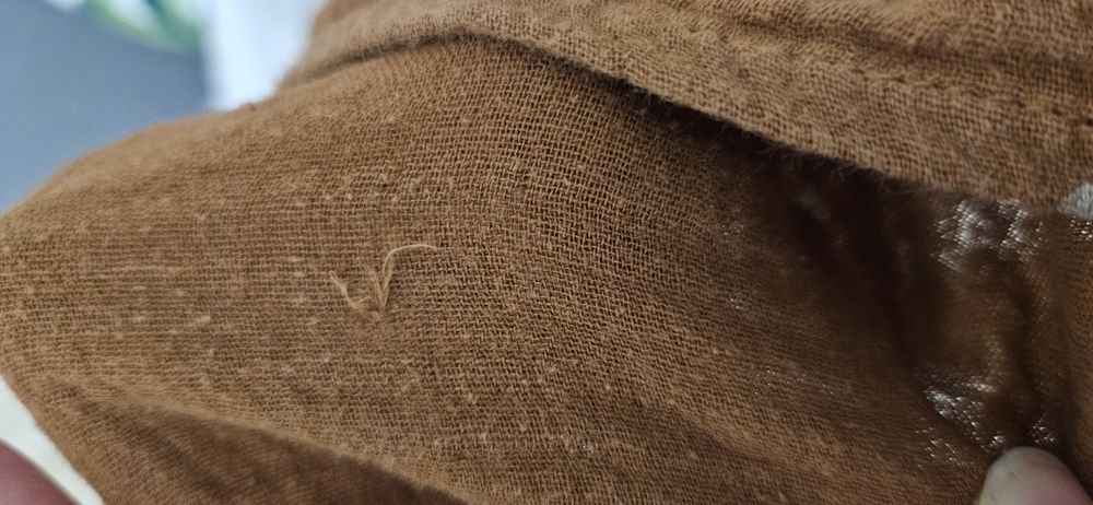 Koszula the miracle makers brązowa w złote kropki M do karmienia ciąża