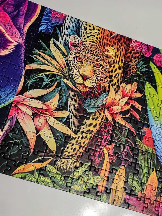 Puzzle 400el Trefl Panoramiczne zwierzęta kolorowe