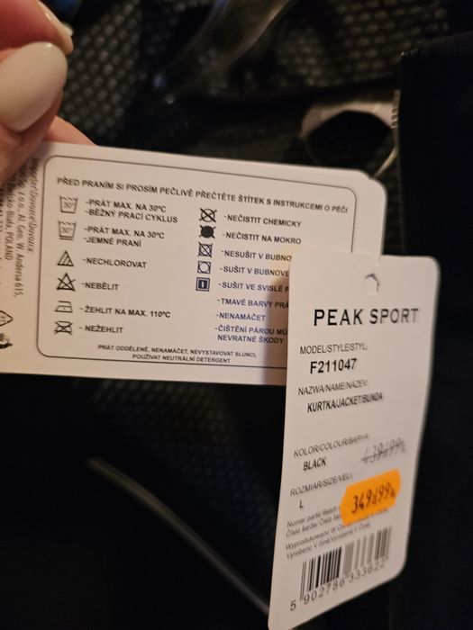 Kurtka meska PEAK Sport Bunda