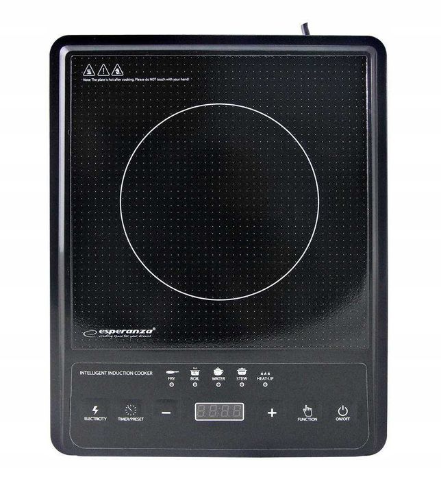 Kuchenka Przenośna Elektryczna 2000w – Płyta Indukcyjna Jednopalnikowa