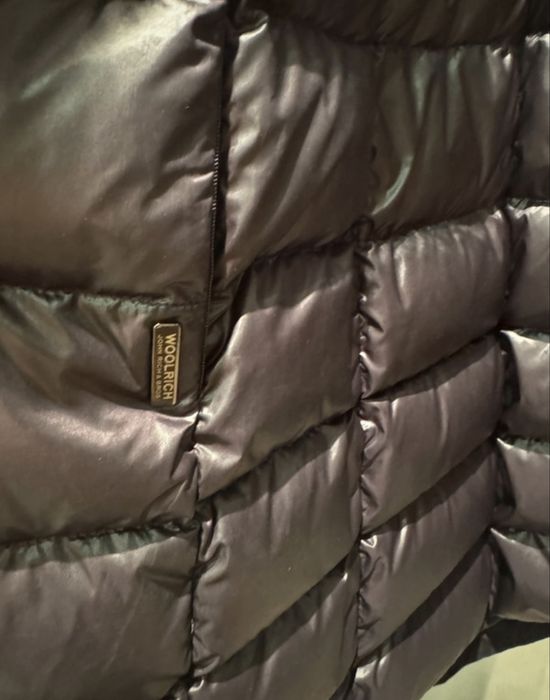 Kurtka woolrich L damska parka na zimę ocieplana dwustronna 2 w 1