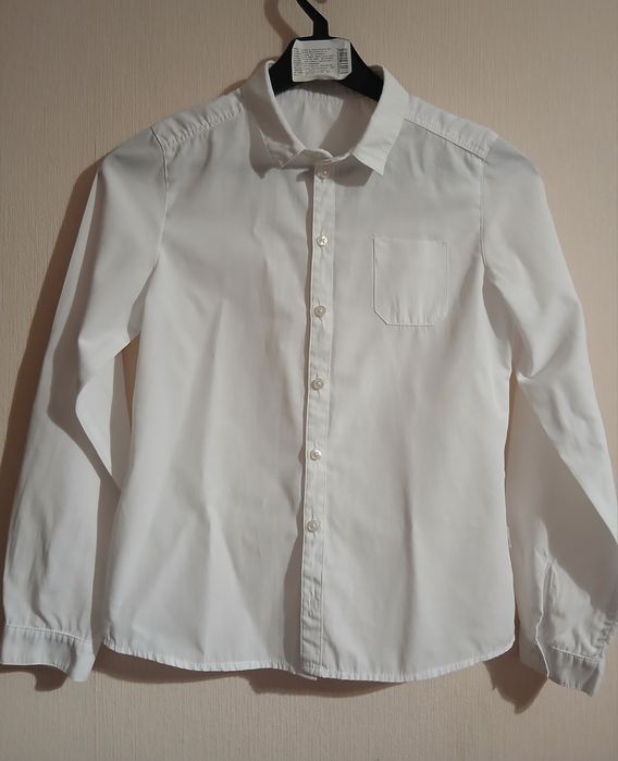 Сорочка біла для хлопчика Bembi