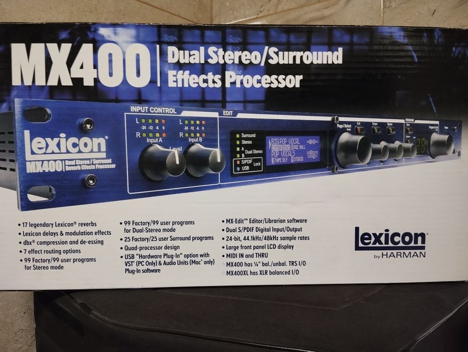 Процесор ефектів LEXICON MX 400