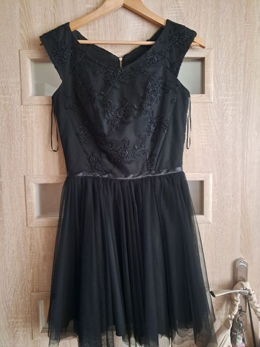 Sukienka elegancka wieczorowa na okazję damska